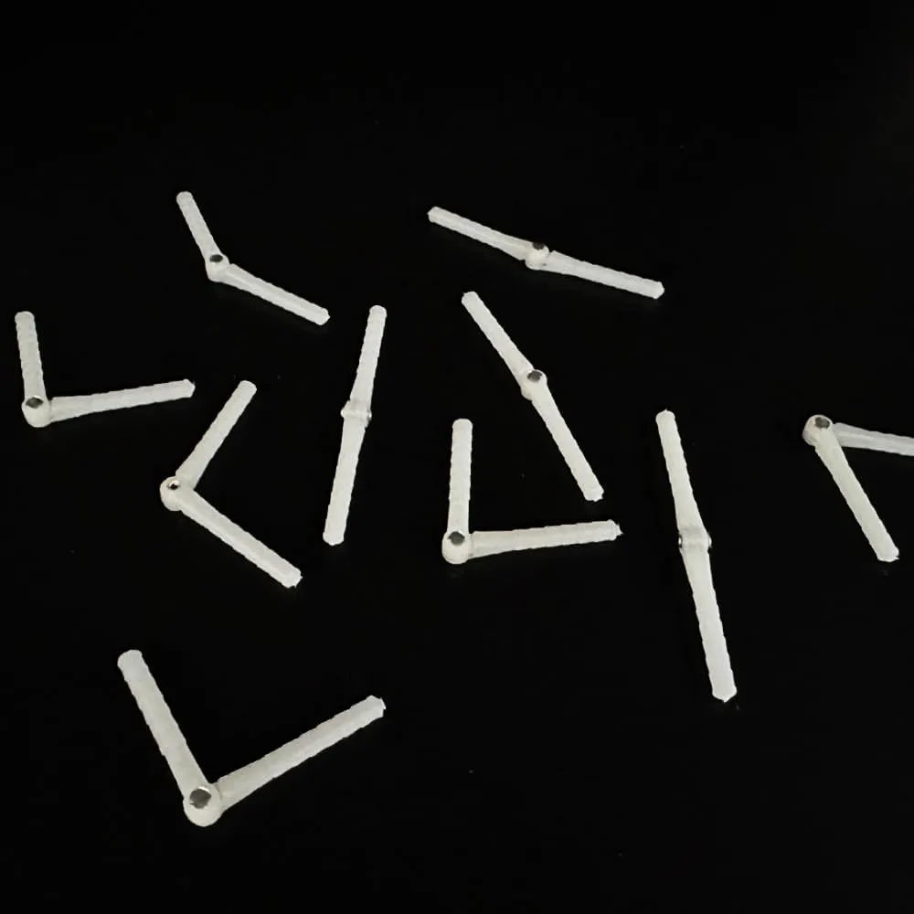 10PCS RC Airplane Plastic Pin Hinge for RC Plane Helicopter Aircraft DIY Model Plane Fix Wing Parts (2.5x43mm)