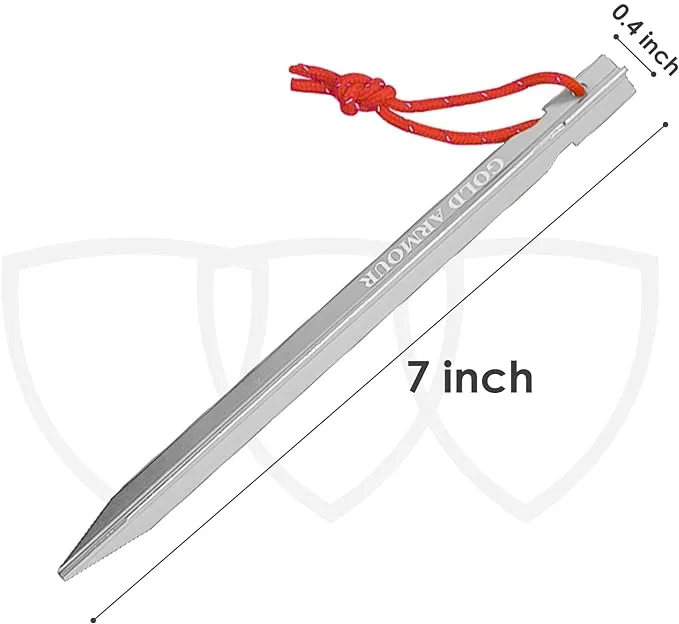 Aluminum Tent Stakes, Individual