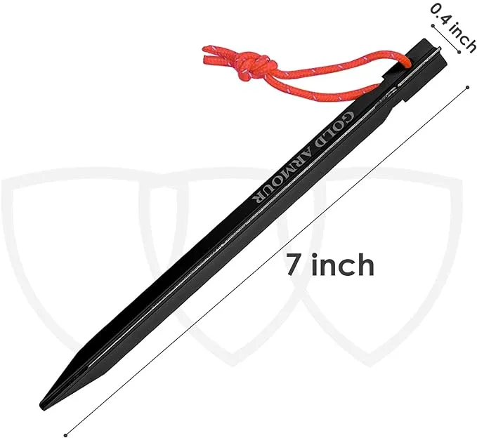 Aluminum Tent Stakes, Individual
