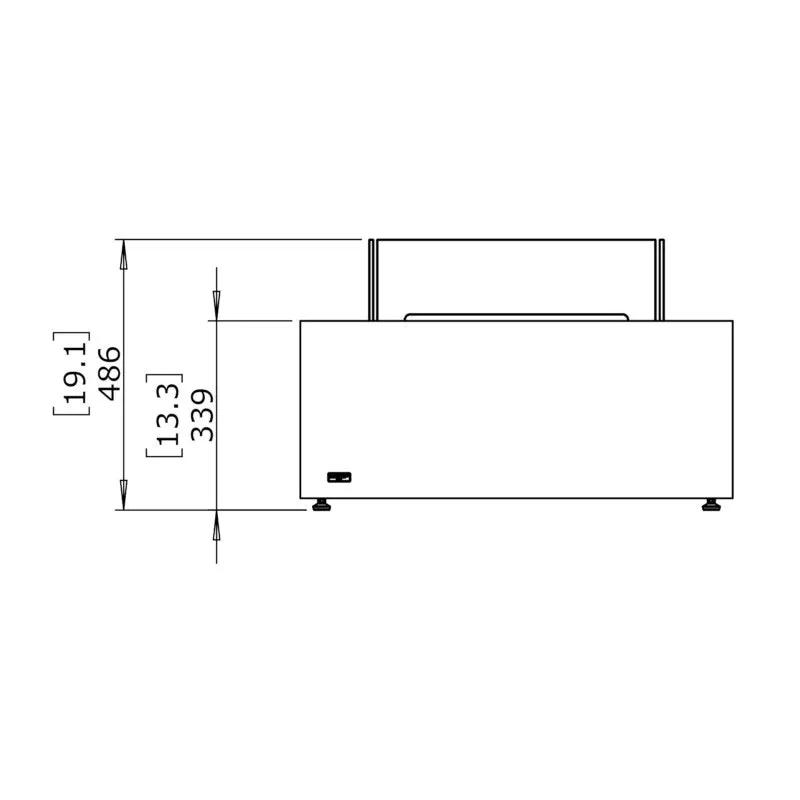 Base 30 Ethanol Fire Pit Table