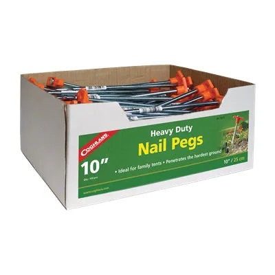 Coghlan's™ 8311 Nail Peg, 10 in L, Steel