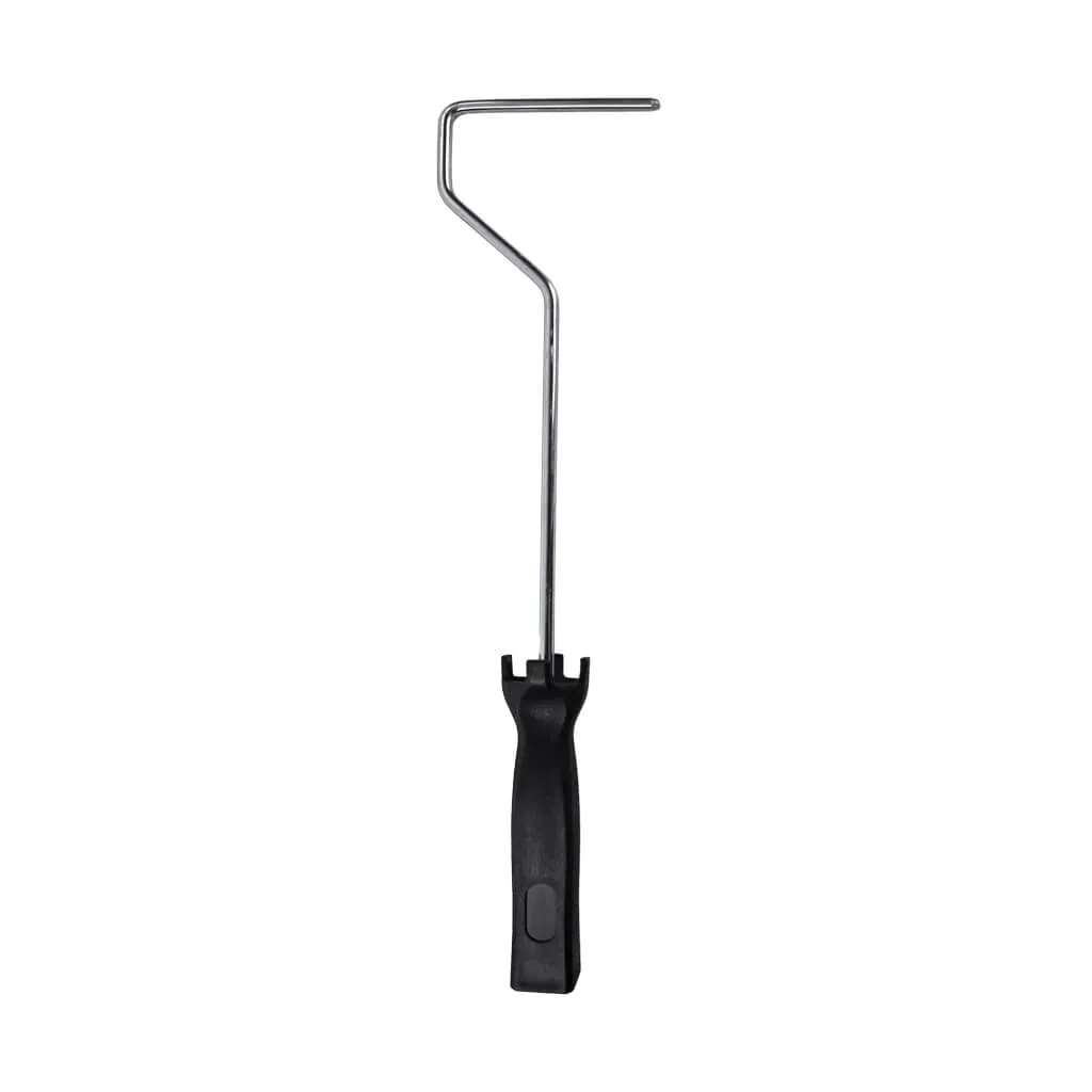 Crown & Meakins 154241 4 in. & 6 in x 16 in. Micro Paint Roller Frame with Long Handle