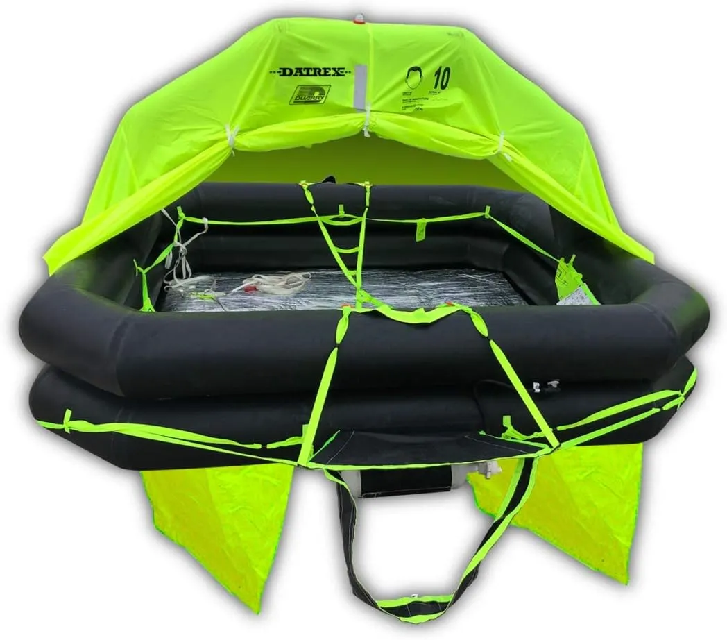 DUY8SVR 8 Person Liberty Recreational Offshore Raft with Liferaft in Valise