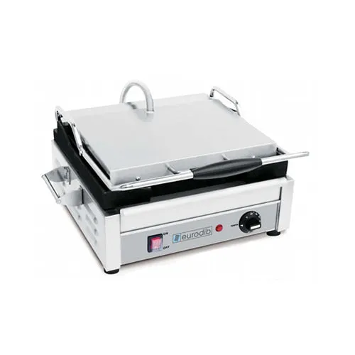 Eurodib SFE02325 10" Single Grooved Sandwich Grill