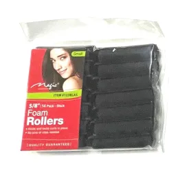 Foam Hair Rollers Snap On Sponge