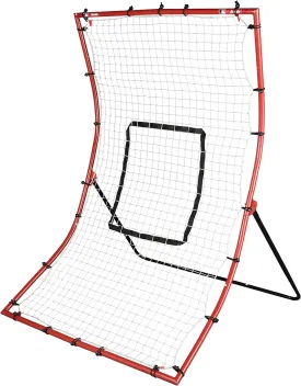 Franklin Sports Baseball Rebounders   Pitchback Nest - Pitch Return Trainer   Rebound Net with Attachable Pitching Target- All Angle Fielding Rebound Net for Grounders   Pop Flies