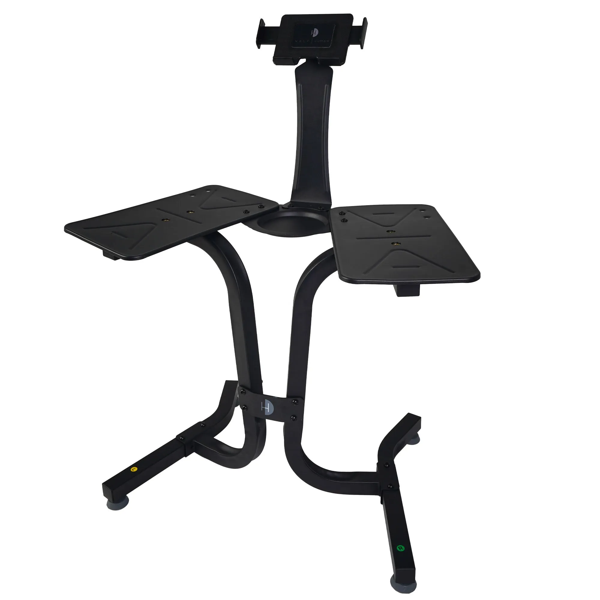 Half Human FID Weight Bench and 25kg Adjustable Dumbbells Power Set