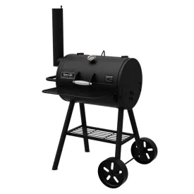 Heavy-Duty Compact Barrel Charcoal Grill