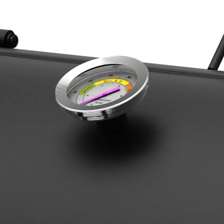 Heavy-Duty Compact Barrel Charcoal Grill