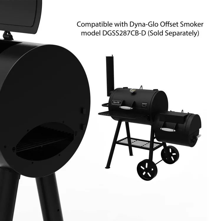 Heavy-Duty Compact Barrel Charcoal Grill