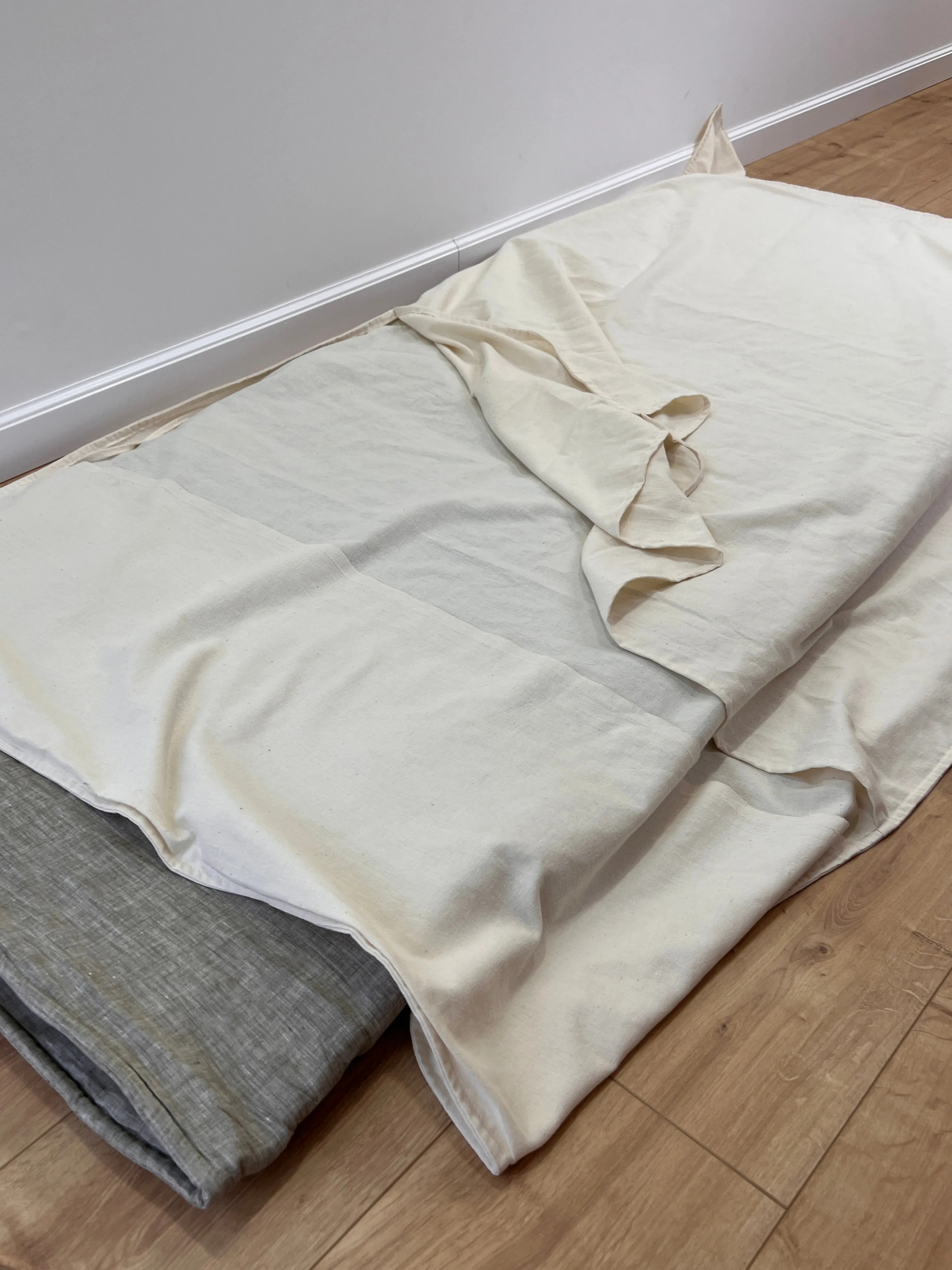 HEMP Single Sleeping Bag Liner for Camping Hiking Hostel Travel organic non-dyed hemp fabric custom made