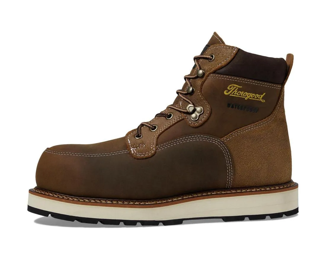 Iron River Series 6" Composite Toe Waterproof Wedge Boot Moc Toe