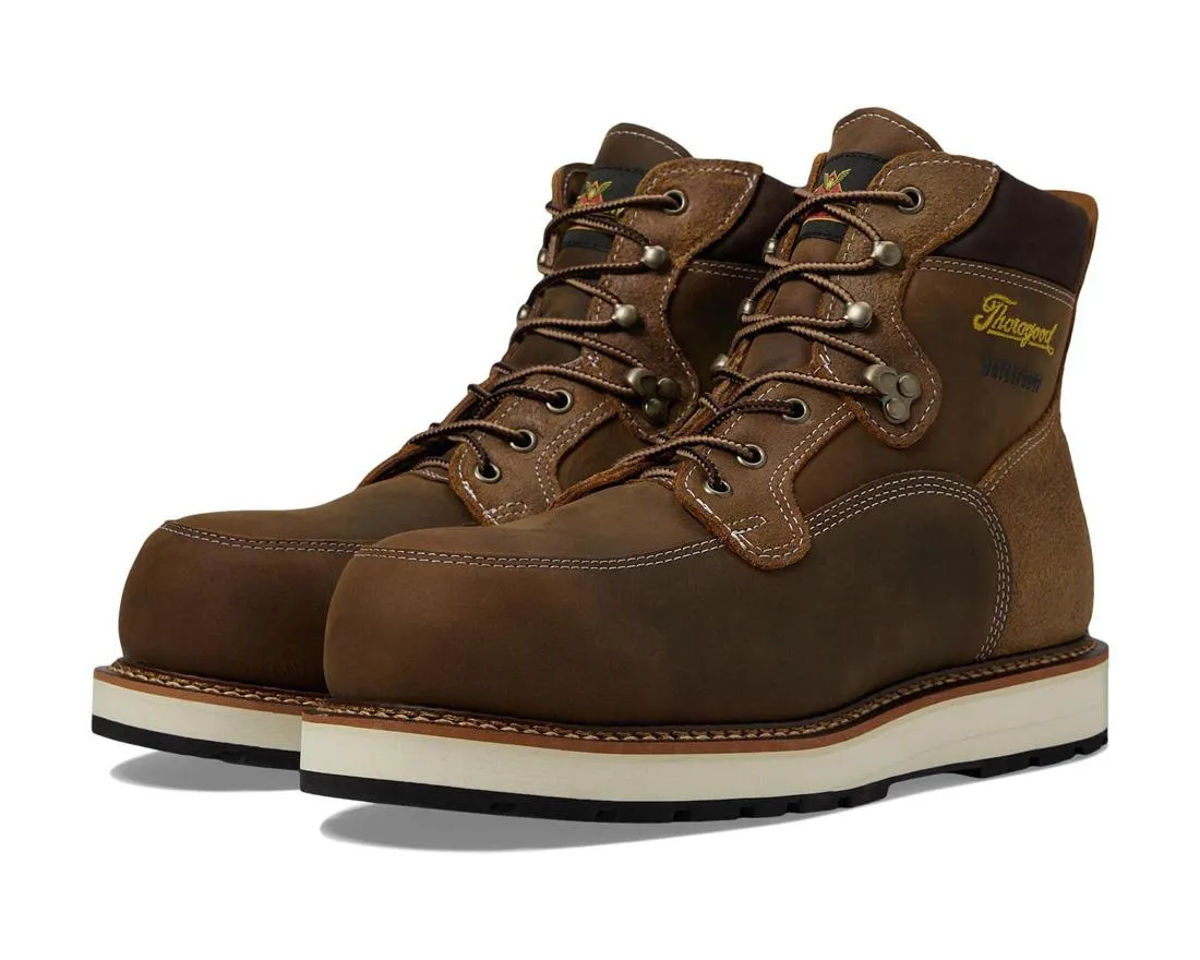 Iron River Series 6" Composite Toe Waterproof Wedge Boot Moc Toe