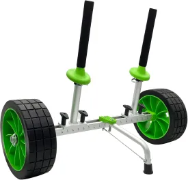 Kayak Cart, Heavy-Duty Kayak Cart Dolly Canoe Trolley Wheels for Paddleboard Kayaks SUP Transport