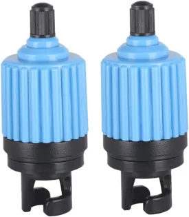 Milisten 2Pcs Air Pump Converter Durable Sup Pump Adaptor for Inflatable Kayaks and Paddle Boards Easy to Use Compressor Valve Fittings Blue