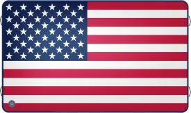 O'Brien 10ft x 6ft Flag Runway Floating Inflatable Float for Lakes & Rivers
