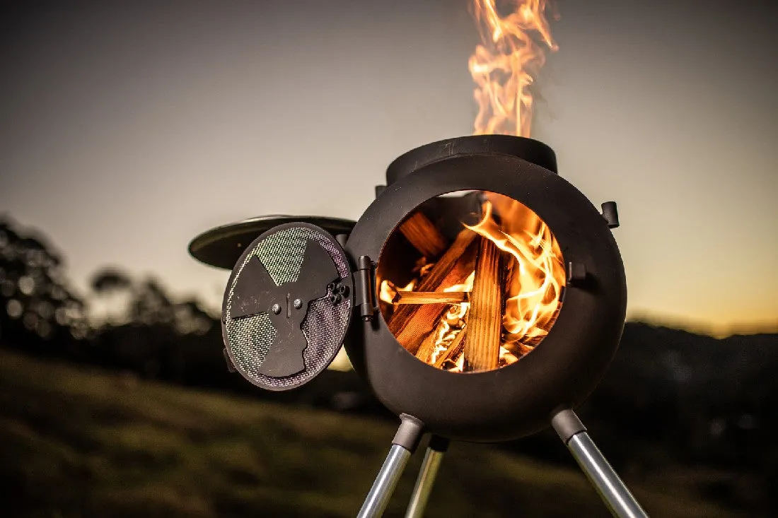 Ozpig Series 2 Portable Wood Fire Stove