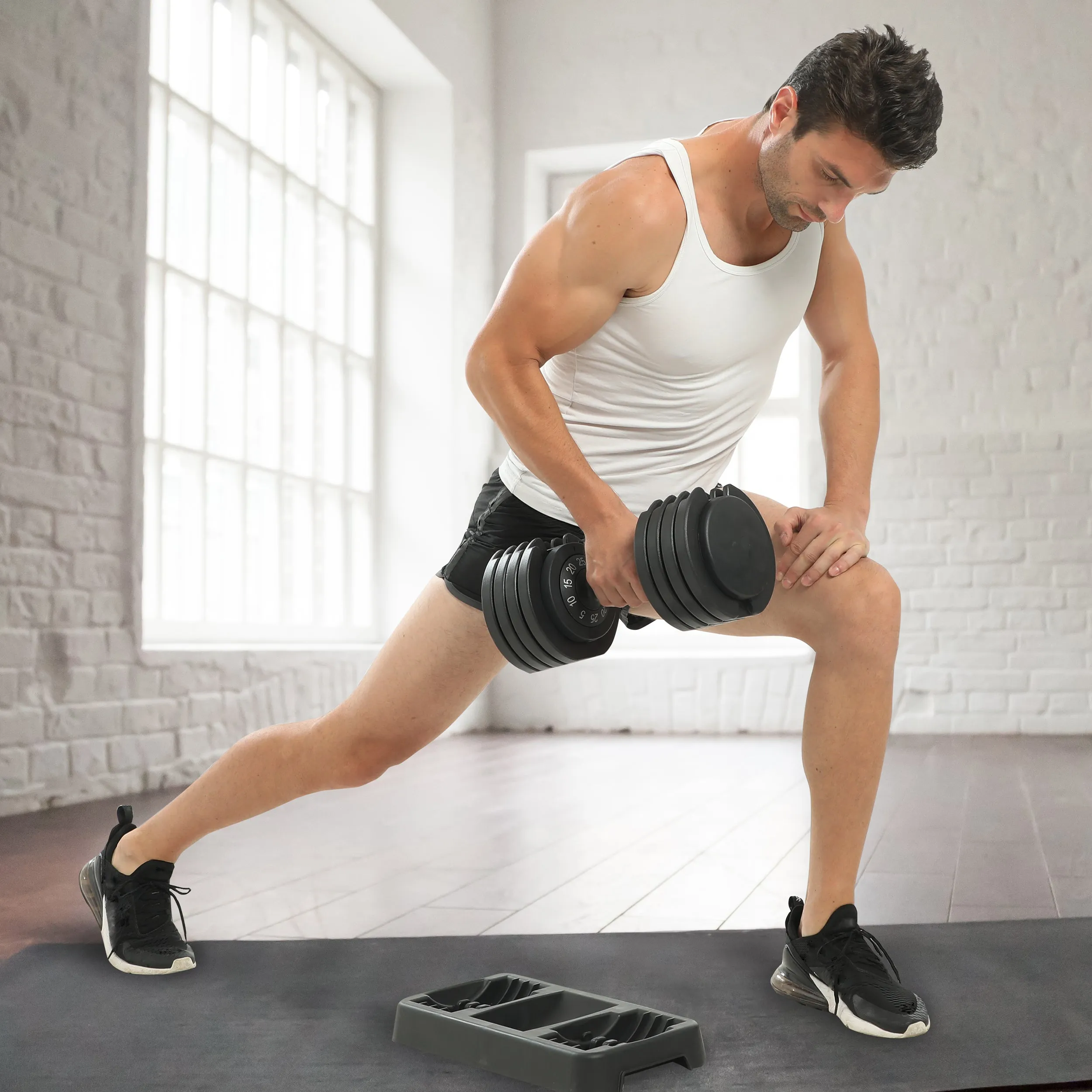 PRCTZ Adjustable Dumbbell Single, Available in 25lb and 55lb