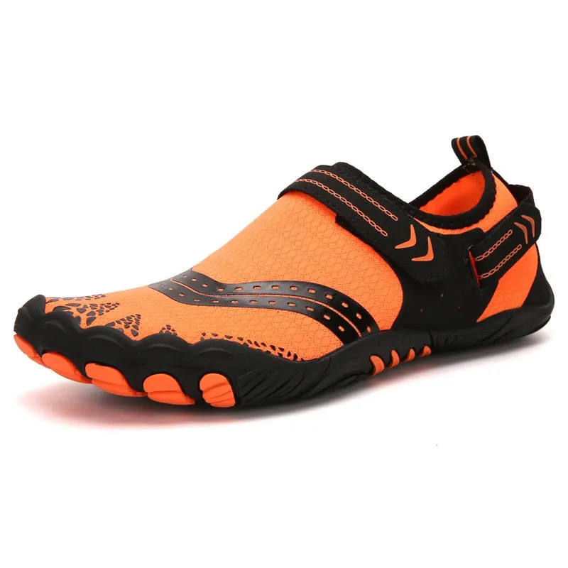 Quick Dry Aqua Beach Shoes for Men & Women - Lightweight, Soft, Five Fingers Sneakers for Swimming, Camping, Wading