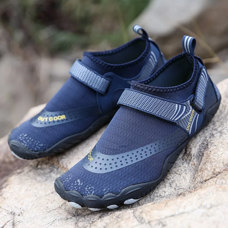 Quick Dry Aqua Beach Shoes for Men & Women - Lightweight, Soft, Five Fingers Sneakers for Swimming, Camping, Wading