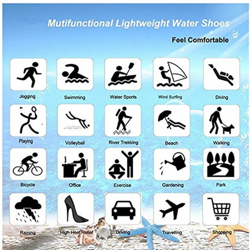 Quick-Dry Water Shoes #Black