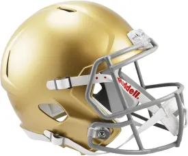 Riddell NCAA Notre Dame Fighting Irish Helmet Full Size ReplicaHelmet Replica Full Size Speed Style 2016, Team Colors, One Size