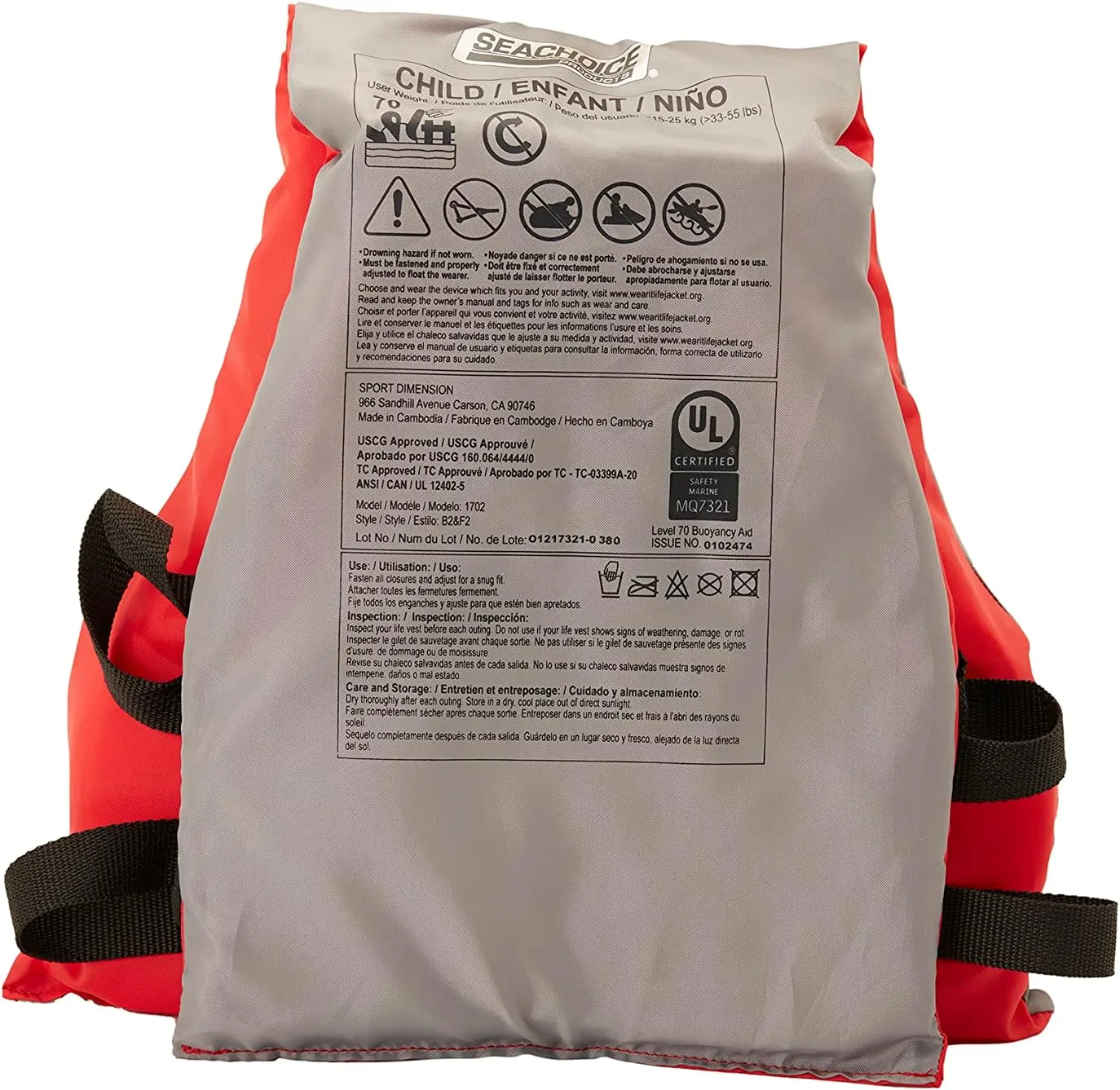 Seachoice General Purpose Life Vest