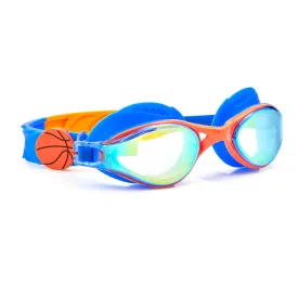 Sports Stadium Kids Swim Goggles | Summer Pool Essentials - Basketball
