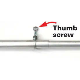 Stansport Tent Pole - Aluminum - 8ft - Pin Lock