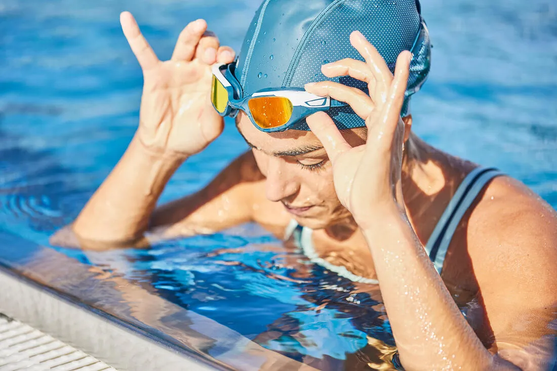 Swimming Goggles Mirrored Lenses SPIRIT Size S