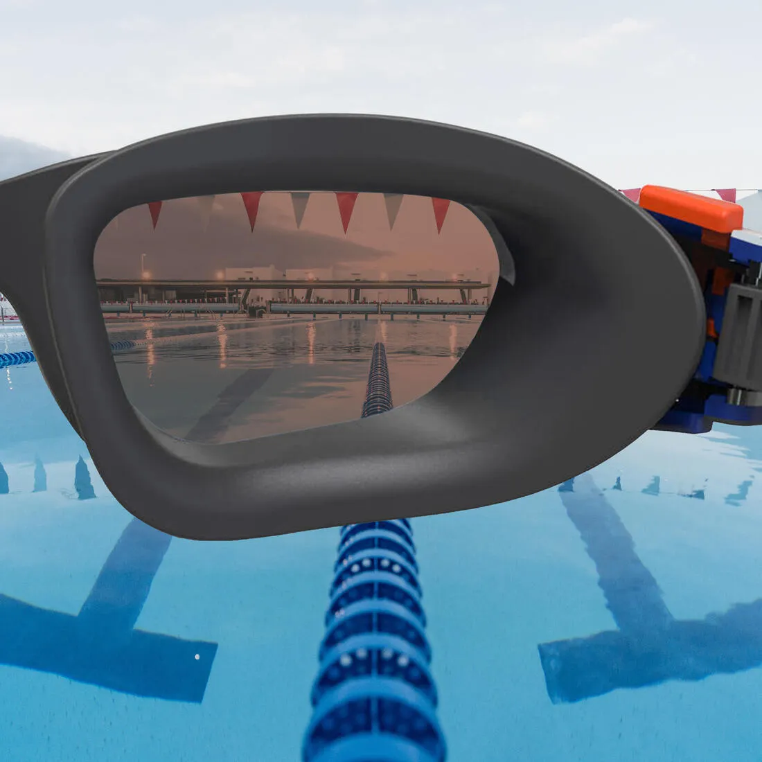 Swimming Goggles Mirrored Lenses SPIRIT Size S