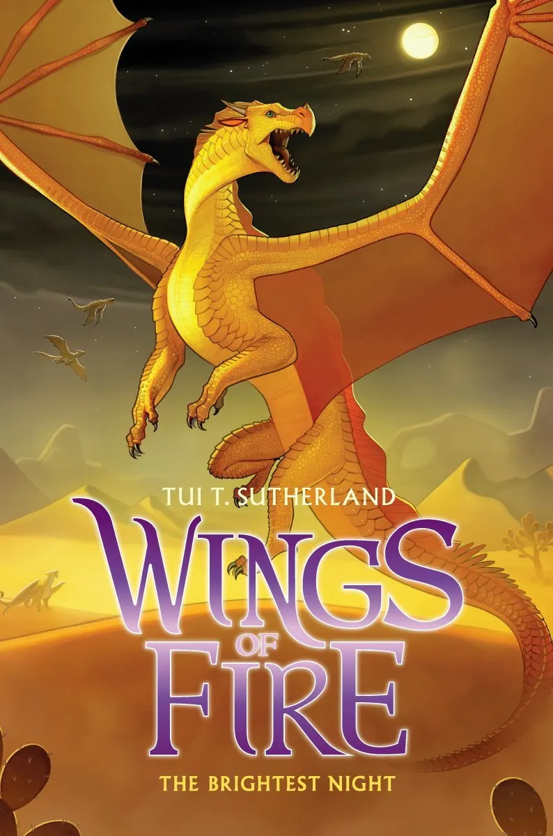 The Brightest Night (Wings of Fire #5) (5) Hardcover  Illustrated, March 25, 2014