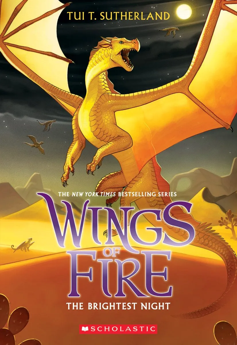 The Brightest Night (Wings of Fire #5) (5) Paperback  April 28, 2015