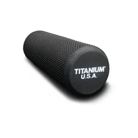 TITANIUM USA 45CM BLACK FOAM ROLLER