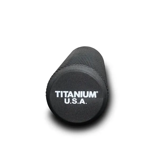 TITANIUM USA 45CM BLACK FOAM ROLLER