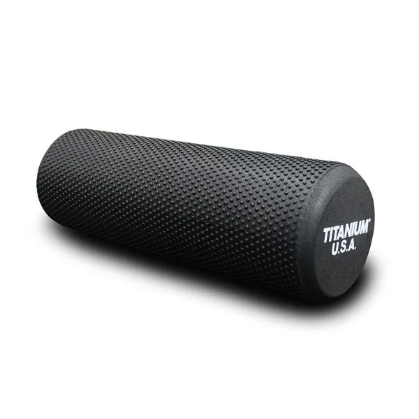 TITANIUM USA 45CM BLACK FOAM ROLLER