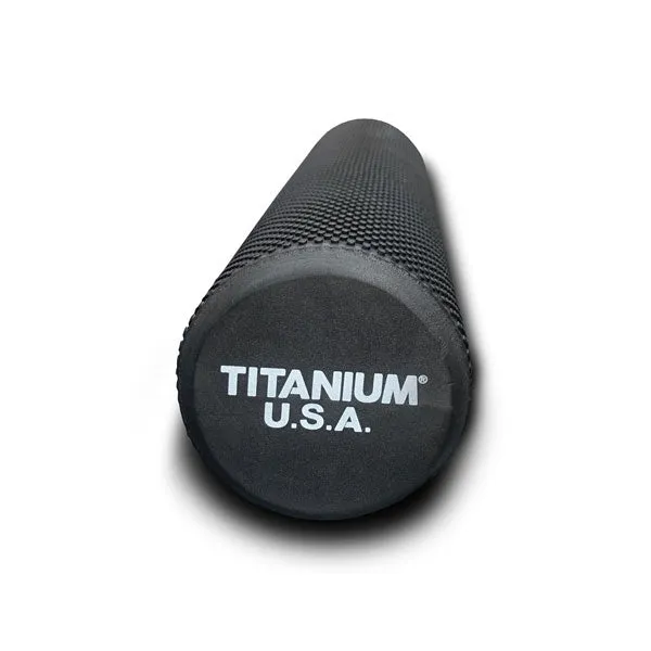 TITANIUM USA 60CM BLACK FOAM ROLLER