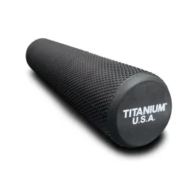TITANIUM USA 60CM BLACK FOAM ROLLER