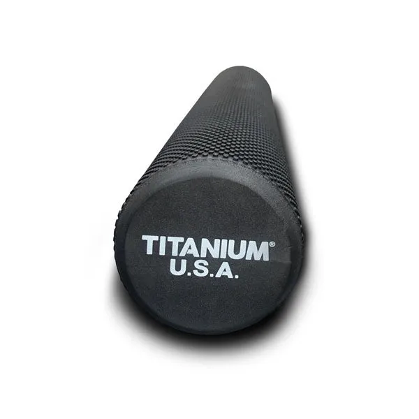 TITANIUM USA 90CM BLACK FOAM ROLLER