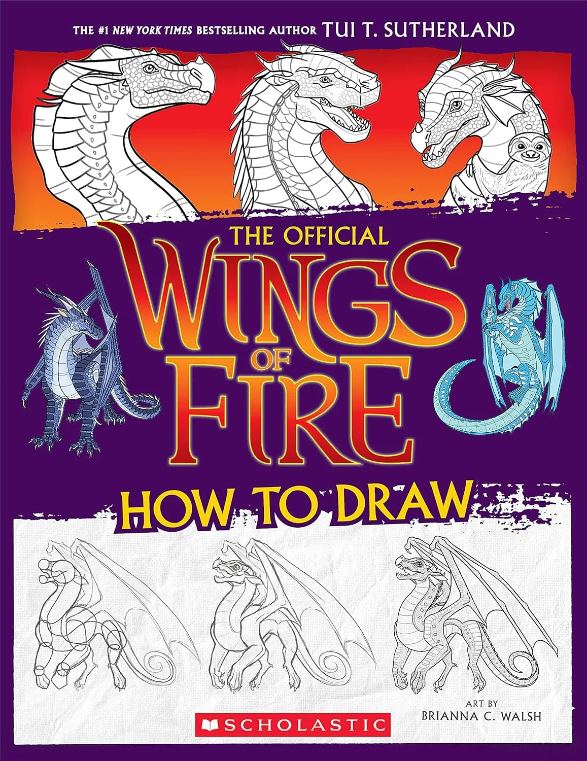 Wings of Fire: The Official How to Draw Paperback  November 7, 2023