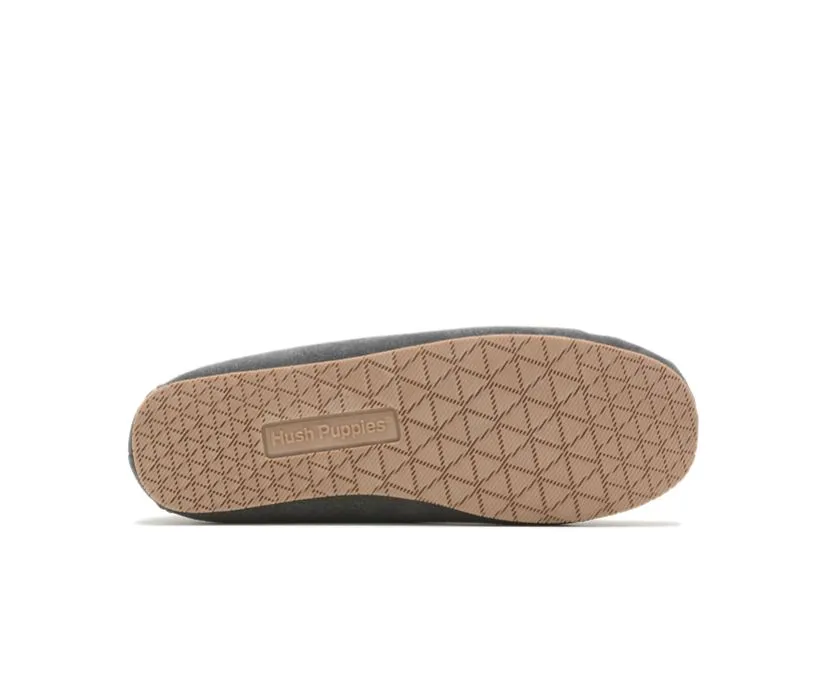 Winnie water-resistant slippers in charcoal