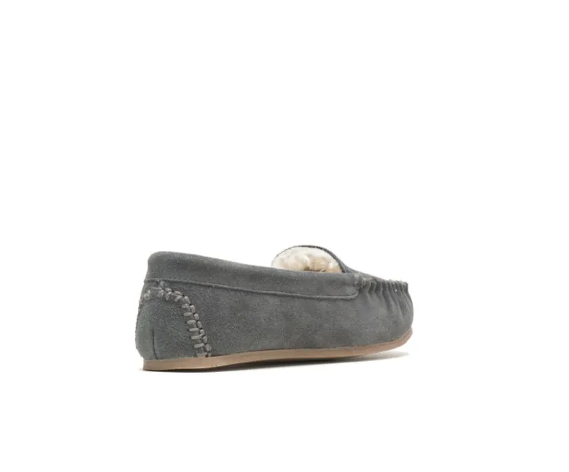Winnie water-resistant slippers in charcoal