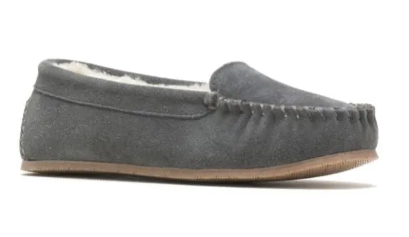Winnie water-resistant slippers in charcoal