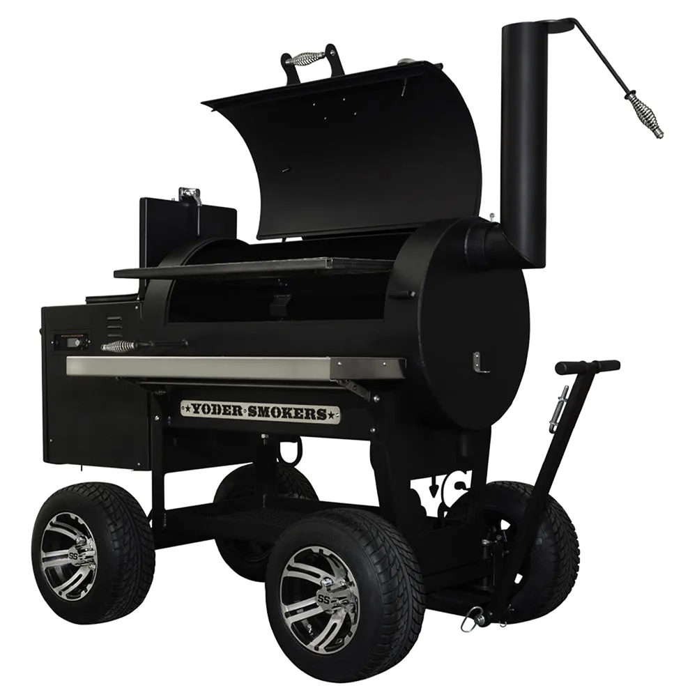 Yoder Outlander Series Competition Pellet Grill Cart Black YS1500S