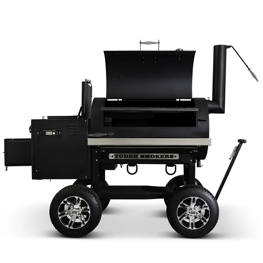 Yoder Outlander Series Competition Pellet Grill Cart Black YS1500S